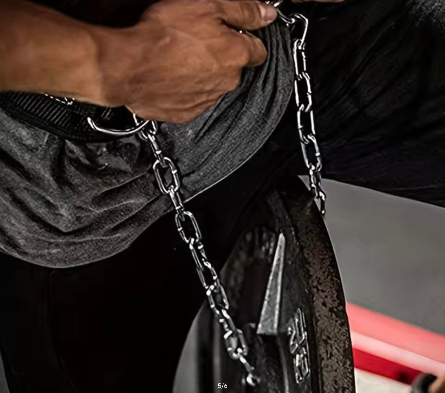 PowerBelt™ – Ceinture de Musculation avec Chaîne
