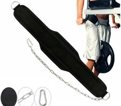 PowerBelt™ – Ceinture de Musculation avec Chaîne