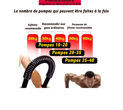 ArmForce™ – Barre de Force
