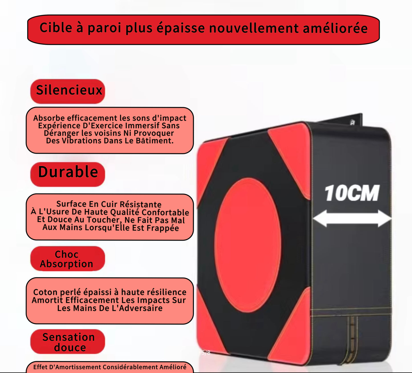 WallStrike™ – Sac de Frappe Mural