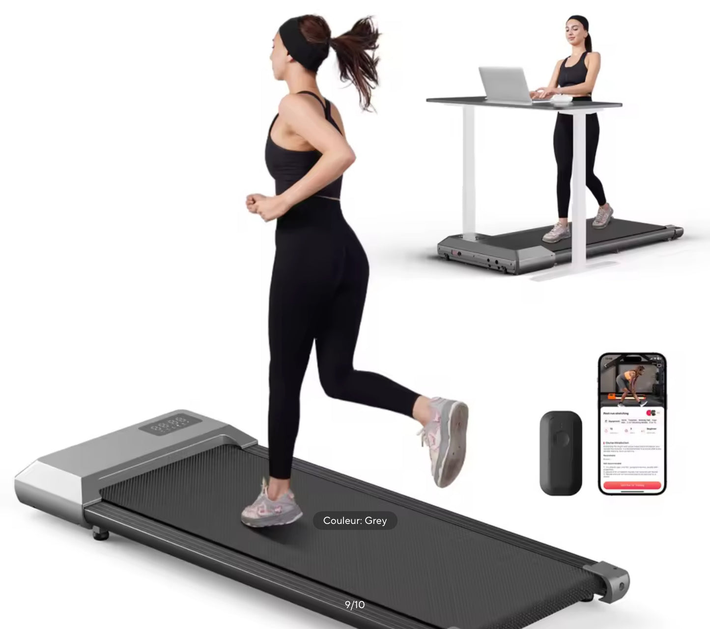 RunZen™ – Tapis Roulant Électrique Pliable Intelligent