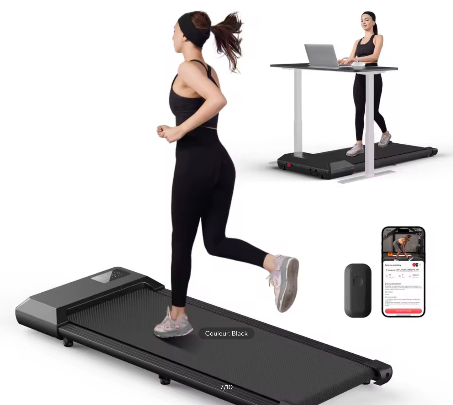 RunZen™ – Tapis Roulant Électrique Pliable Intelligent