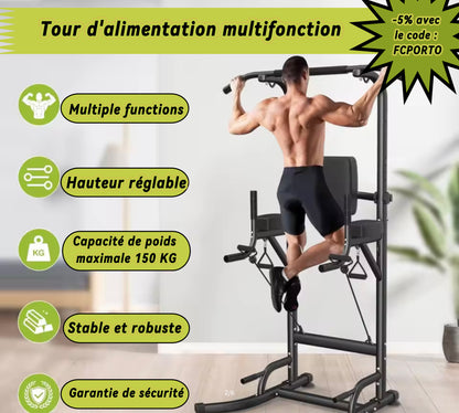 PowerTower™ – Station de Traction Multifonctionnelle