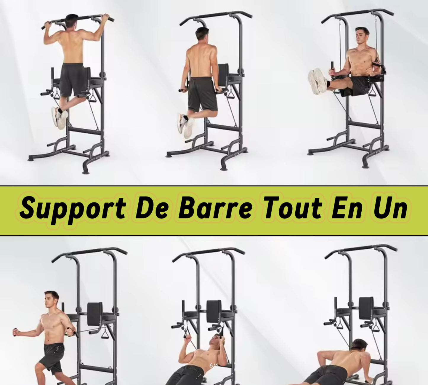 PowerTower™ – Station de Traction Multifonctionnelle
