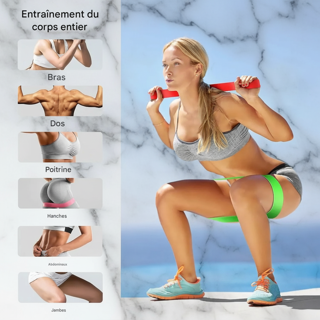 FlexElastic™ – Bandes de Résistance TPE